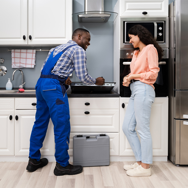 what kind of warranty do you offer on your cooktop repair services in Leelanau County MI